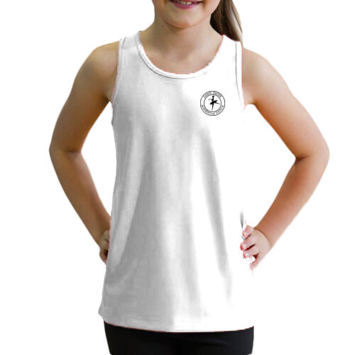Kids Gym Vest White Thumbnail